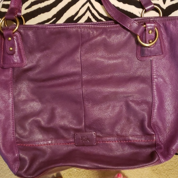 the sak purple handbag
